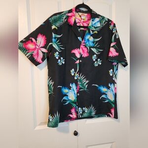 ROYAL CREATIONS Hawaiian Shirt womens SZ L